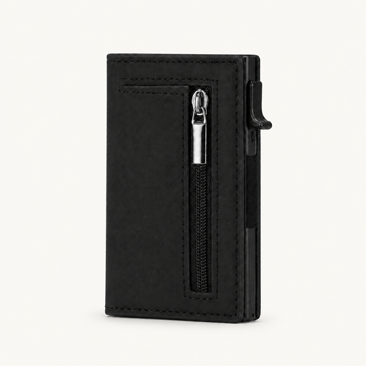 CARDVEO™ — Portefeuille RFID Pop-Up en Aluminium